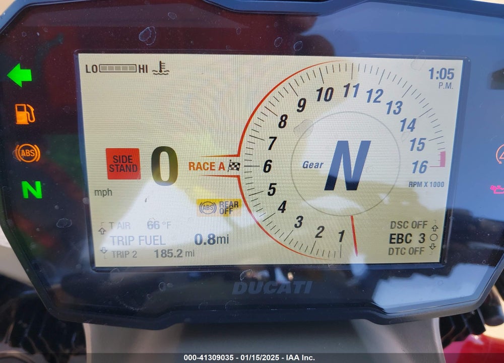 2024 DUCATI PANIGALE V4S VIN: ZDMDAGWW6RB009942