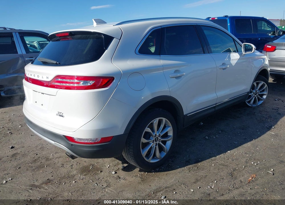 2016 LINCOLN MKC SELECT VIN: 5LMCJ2C98GUJ00701