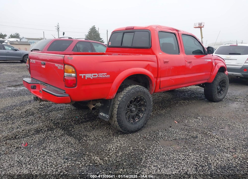 2001 TOYOTA TACOMA BASE V6 VIN: 5TEHN72N11Z765631