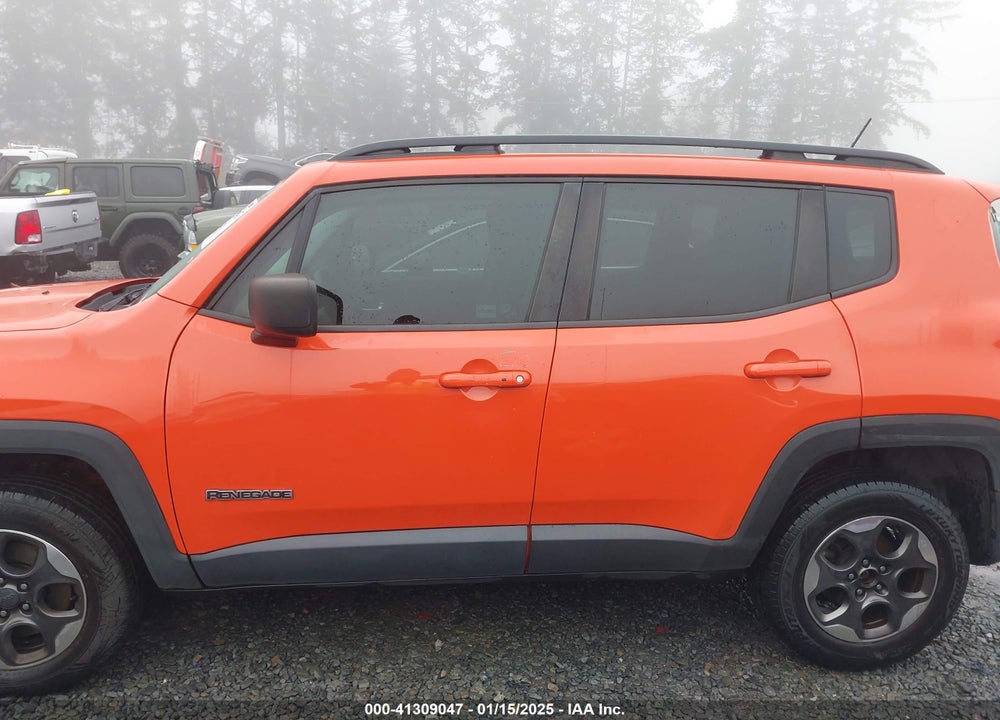 2017 JEEP RENEGADE SPORT 4X4 VIN: ZACCJBAB6HPE98457