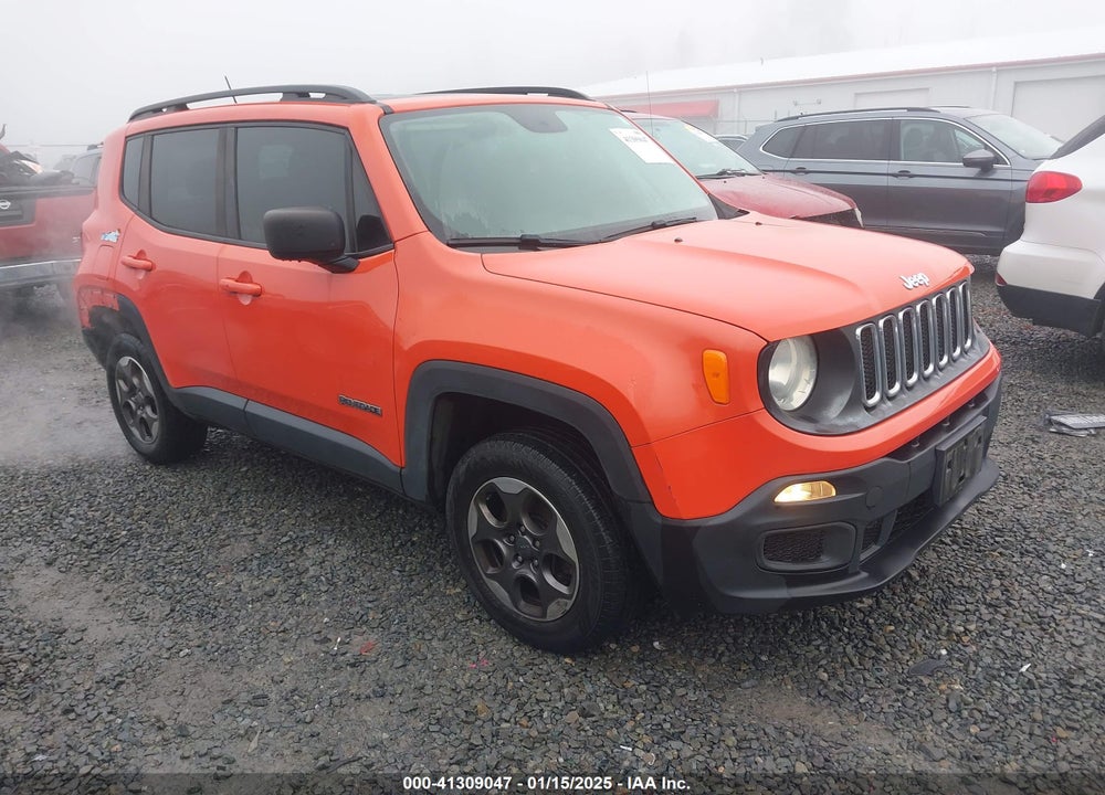 2017 JEEP RENEGADE SPORT 4X4 VIN: ZACCJBAB6HPE98457