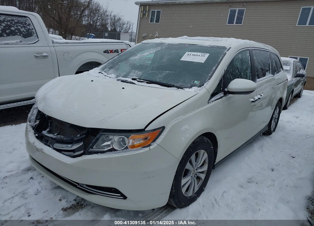 2016 HONDA ODYSSEY EX-L VIN: 5FNRL5H61GB069571