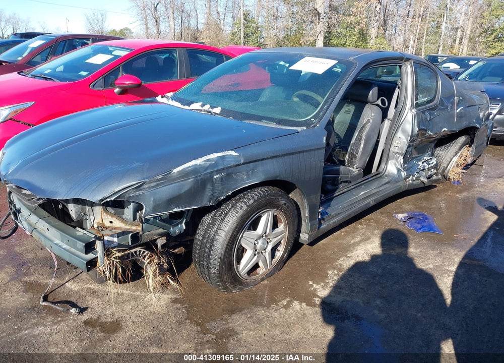 2004 CHEVROLET MONTE CARLO VIN: 2G1WW12E549285113