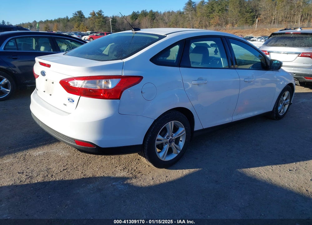 2013 FORD FOCUS SE VIN: 1FADP3F20DL249173