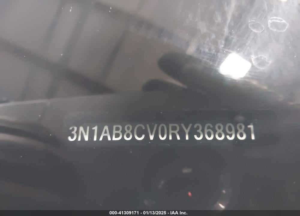 2024 NISSAN SENTRA VIN: 3N1AB8CV0RY368981