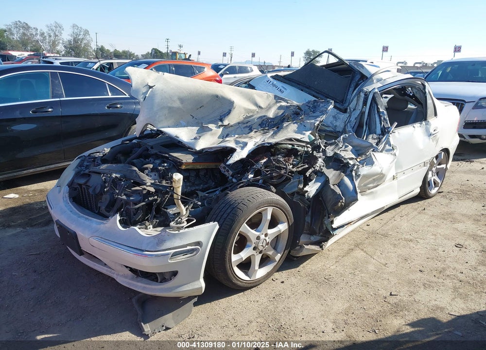 2007 MERCEDES C230 SPORT VIN: WDBRF52867F922607