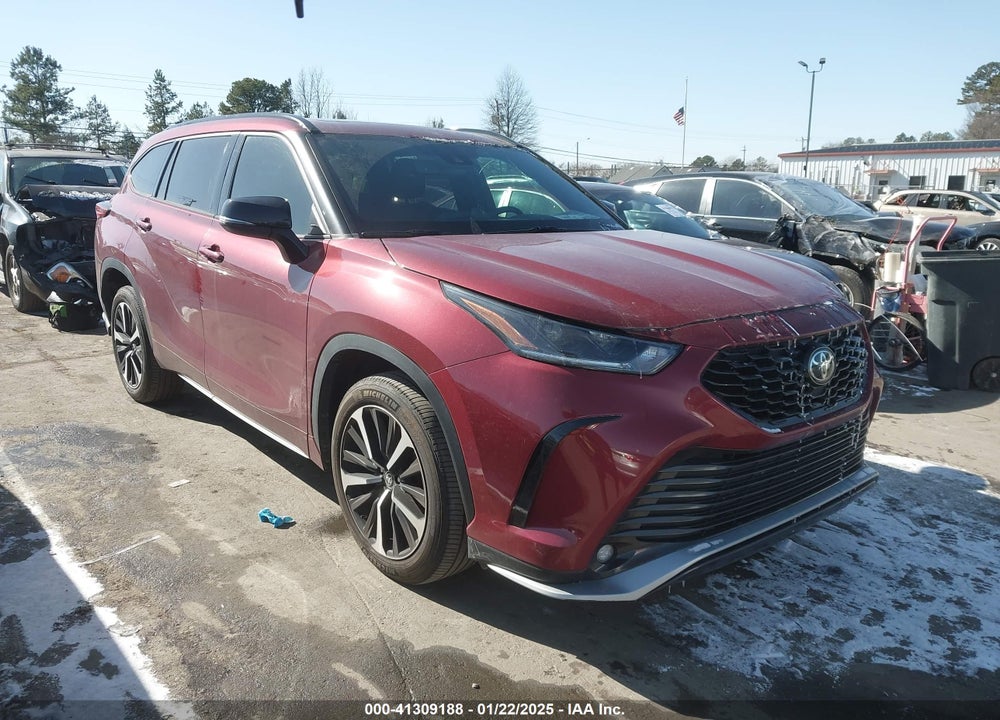 2021 TOYOTA HIGHLANDER VIN: 5TDLZRBH5MS075323