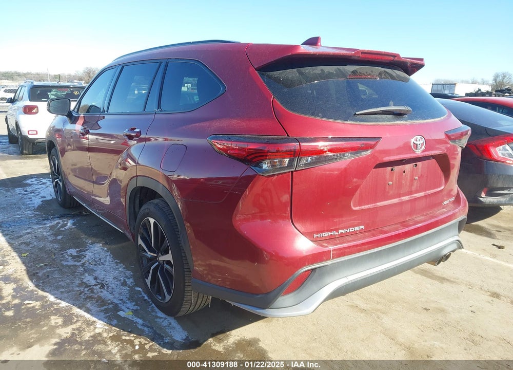 2021 TOYOTA HIGHLANDER VIN: 5TDLZRBH5MS075323