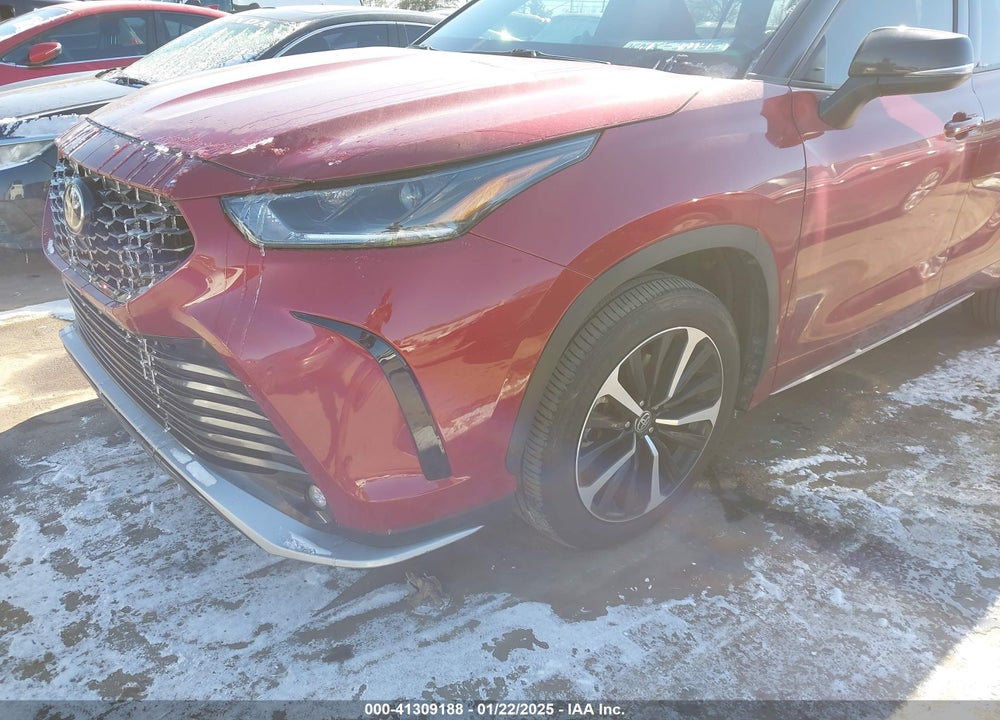 2021 TOYOTA HIGHLANDER VIN: 5TDLZRBH5MS075323