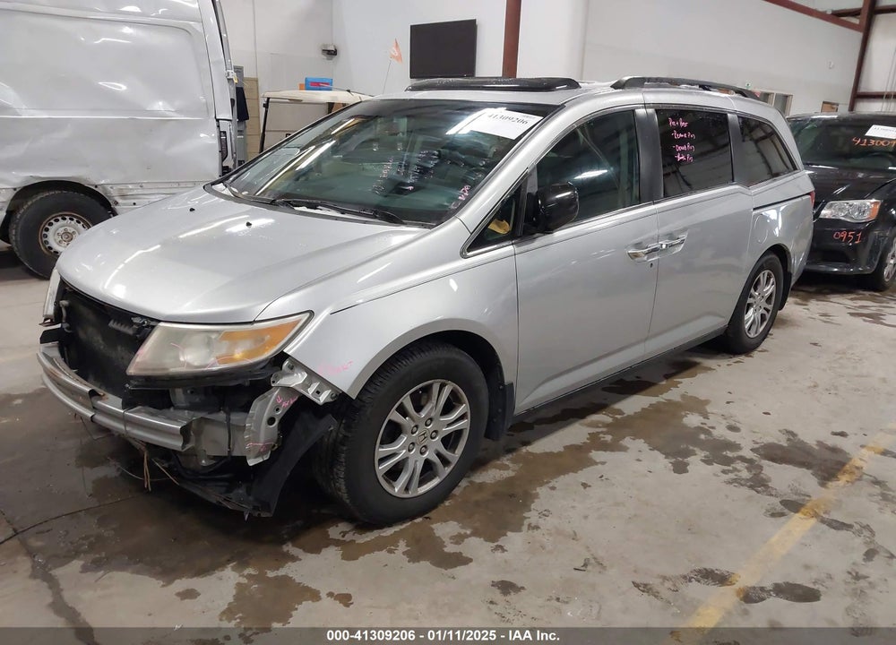 2011 HONDA ODYSSEY EX-L VIN: 5FNRL5H6XBB073076