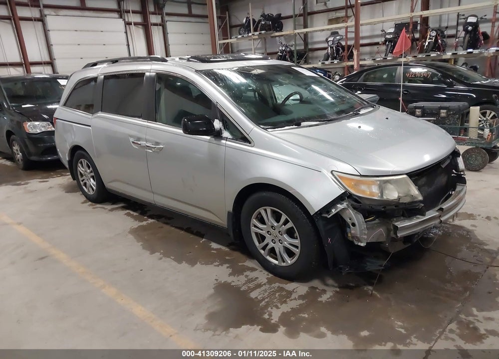 2011 HONDA ODYSSEY EX-L VIN: 5FNRL5H6XBB073076
