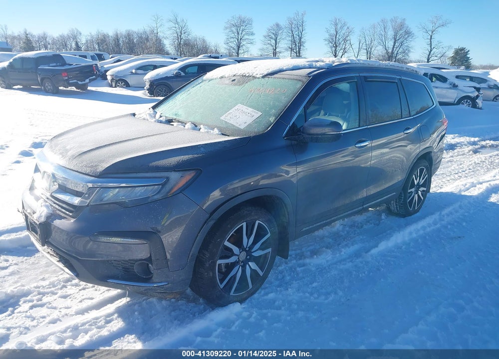 2019 HONDA PILOT TOURING VIN: 5FNYF6H91KB094224