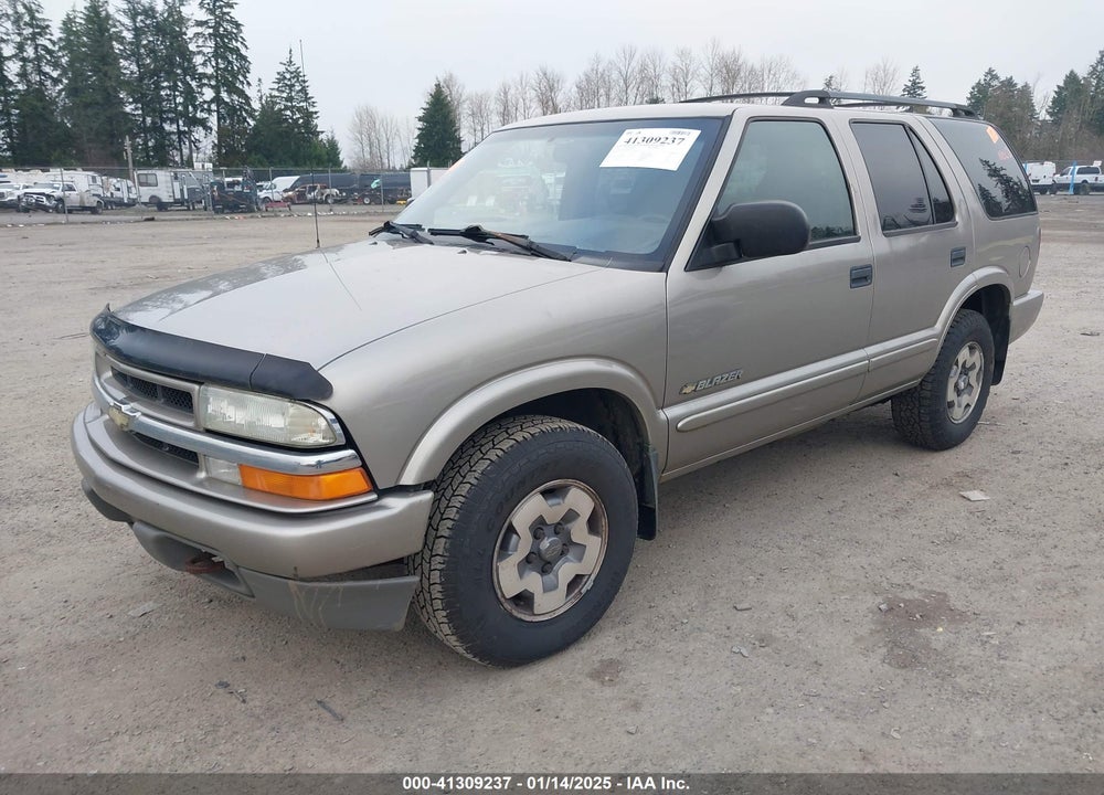 2004 CHEVROLET BLAZER VIN: 1GNDT13X24K125557