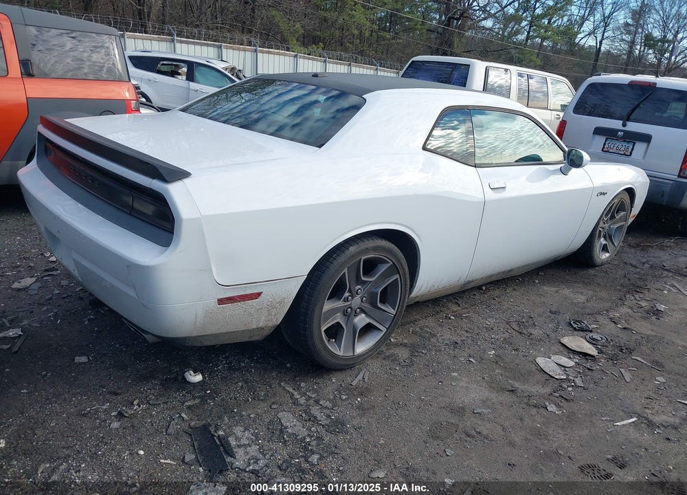 2012 DODGE CHALLENGER VIN: 2C3CDYBTXCH127897