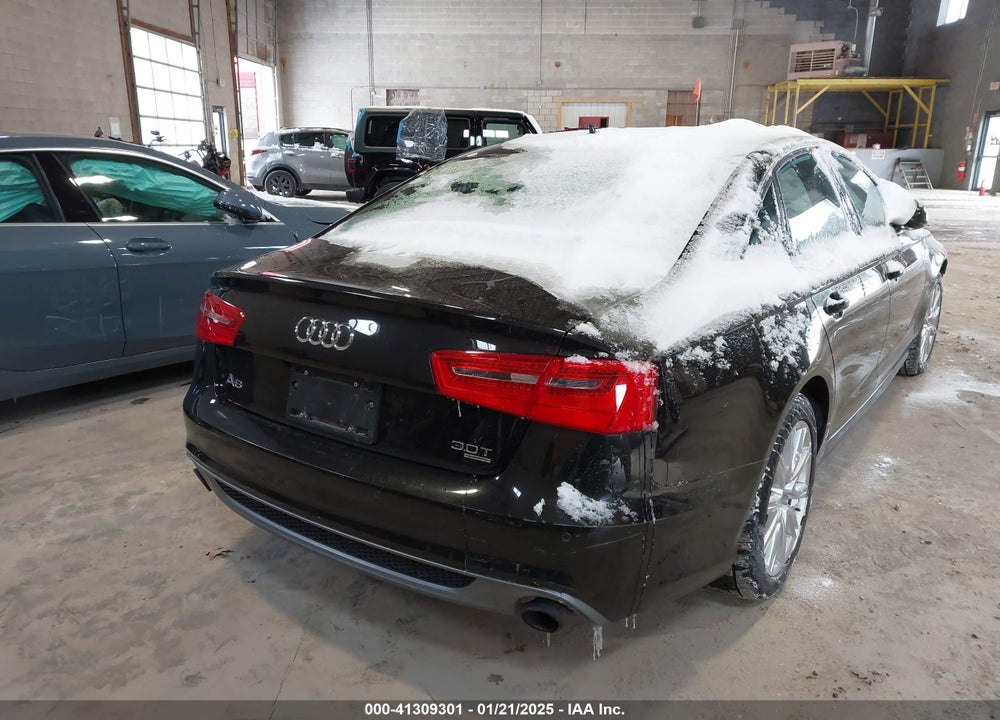 2014 AUDI A6 3.0T PREMIUM PLUS VIN: WAUHGAFC9EN139055