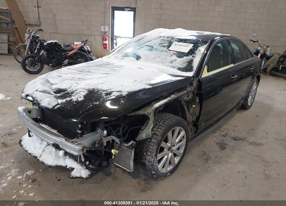 2014 AUDI A6 3.0T PREMIUM PLUS VIN: WAUHGAFC9EN139055