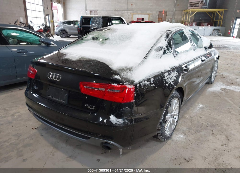 2014 AUDI A6 3.0T PREMIUM PLUS VIN: WAUHGAFC9EN139055