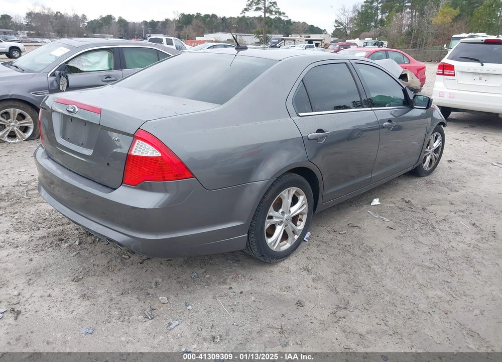 2012 FORD FUSION VIN: 3FAHP0HA8CR419736