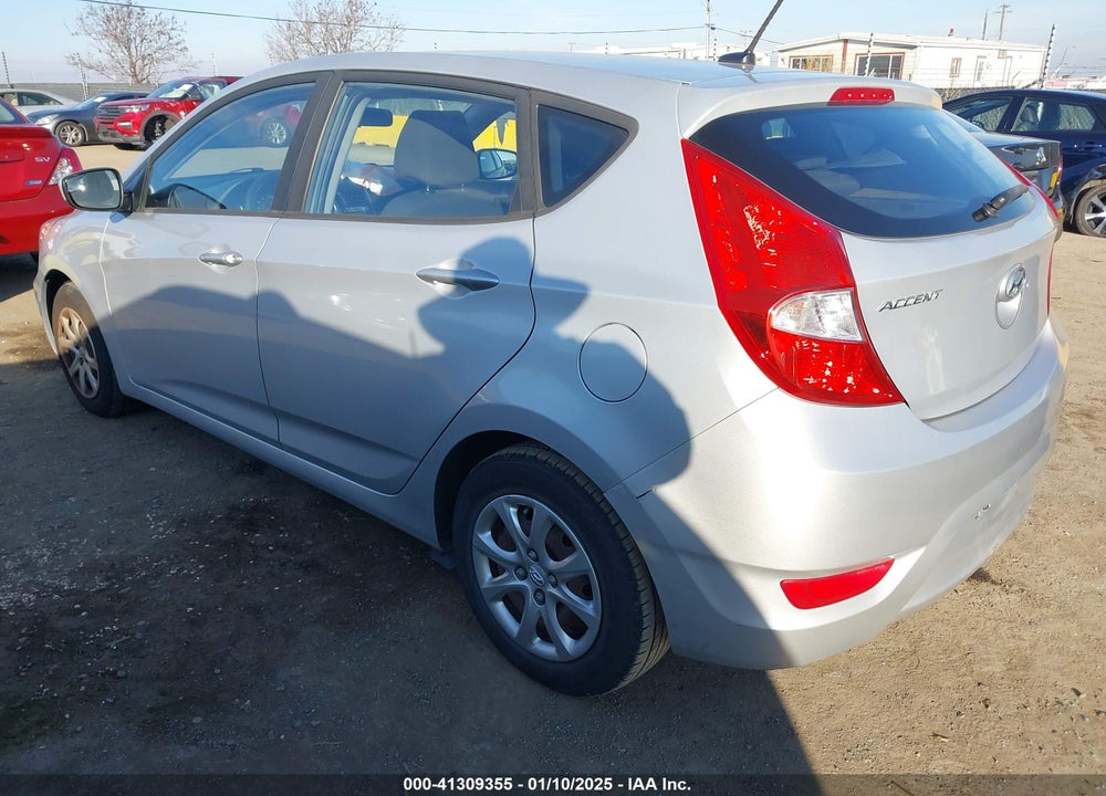 2014 HYUNDAI ACCENT GS VIN: KMHCT5AE6EU165199