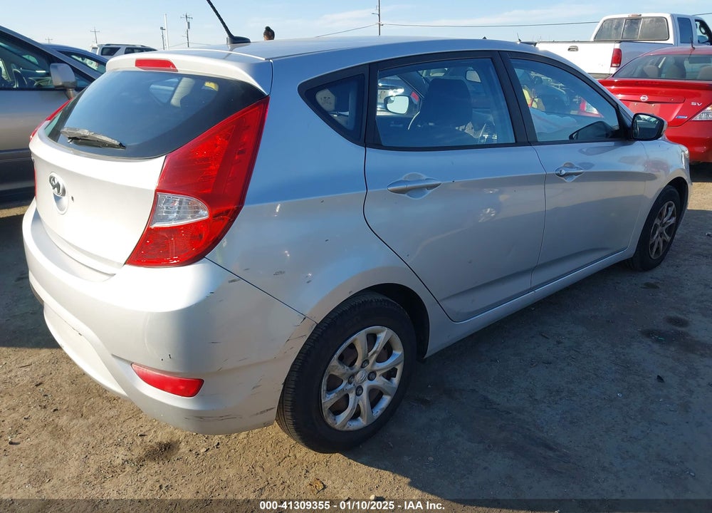 2014 HYUNDAI ACCENT GS VIN: KMHCT5AE6EU165199