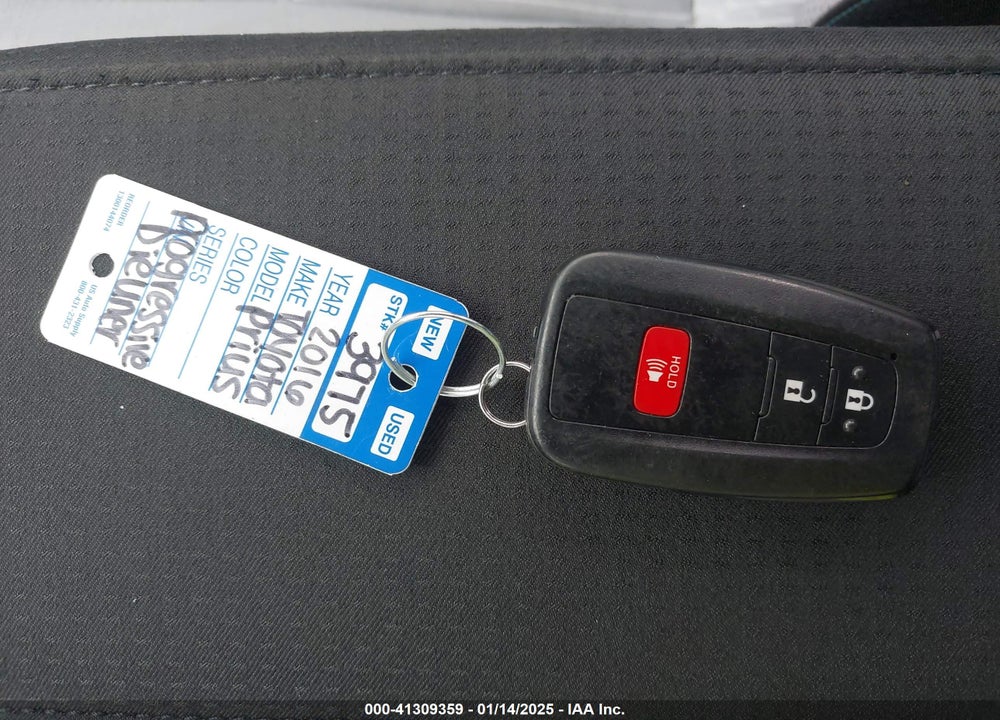 2016 TOYOTA PRIUS VIN: JTDKARFU3G3513417