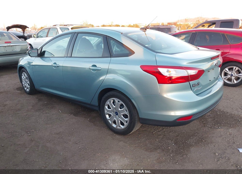 2012 FORD FOCUS VIN: 1FAHP3F23CL427111