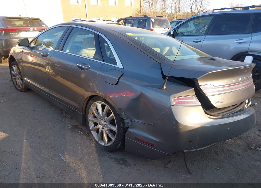 2014 LINCOLN MKZ VIN: 3LN6L2J99ER823846