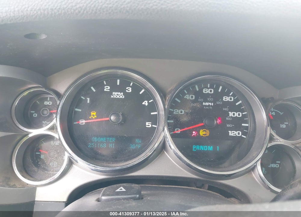 2012 CHEVROLET SILVERADO 2500HD VIN: 1GC2KXE87CZ123434