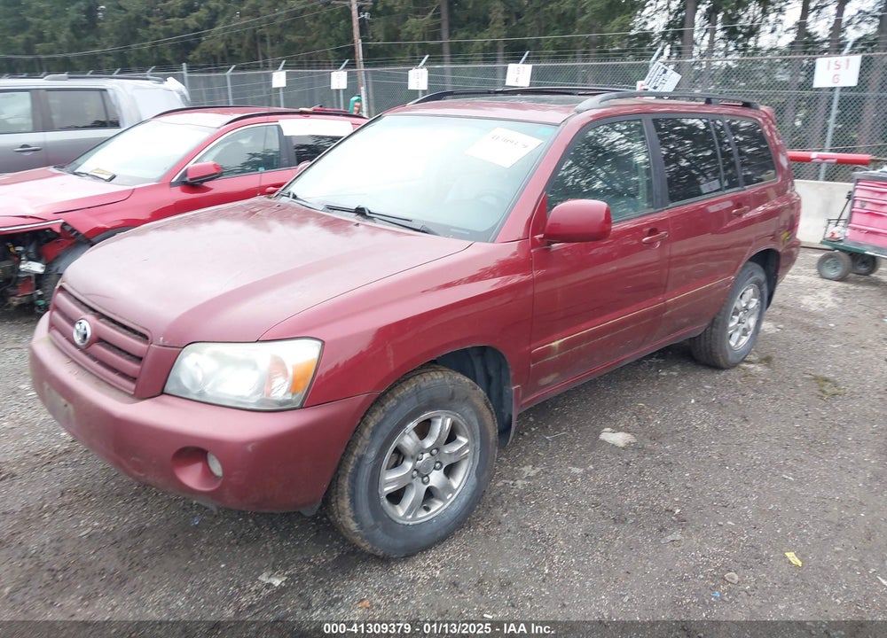 2007 TOYOTA HIGHLANDER VIN: JTEHP21AX70204828