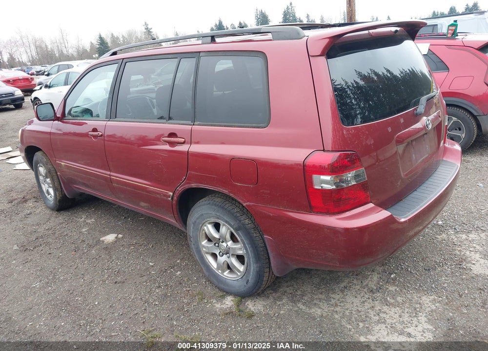 2007 TOYOTA HIGHLANDER VIN: JTEHP21AX70204828