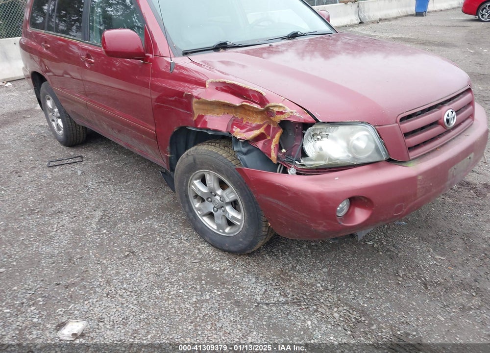 2007 TOYOTA HIGHLANDER VIN: JTEHP21AX70204828