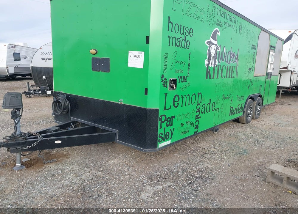 2018 SALVATION TRAILERS FOOD TRAILER VIN: 7GG1E2425JW002043