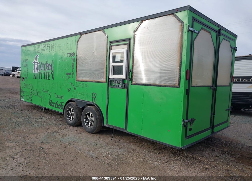 2018 SALVATION TRAILERS FOOD TRAILER VIN: 7GG1E2425JW002043
