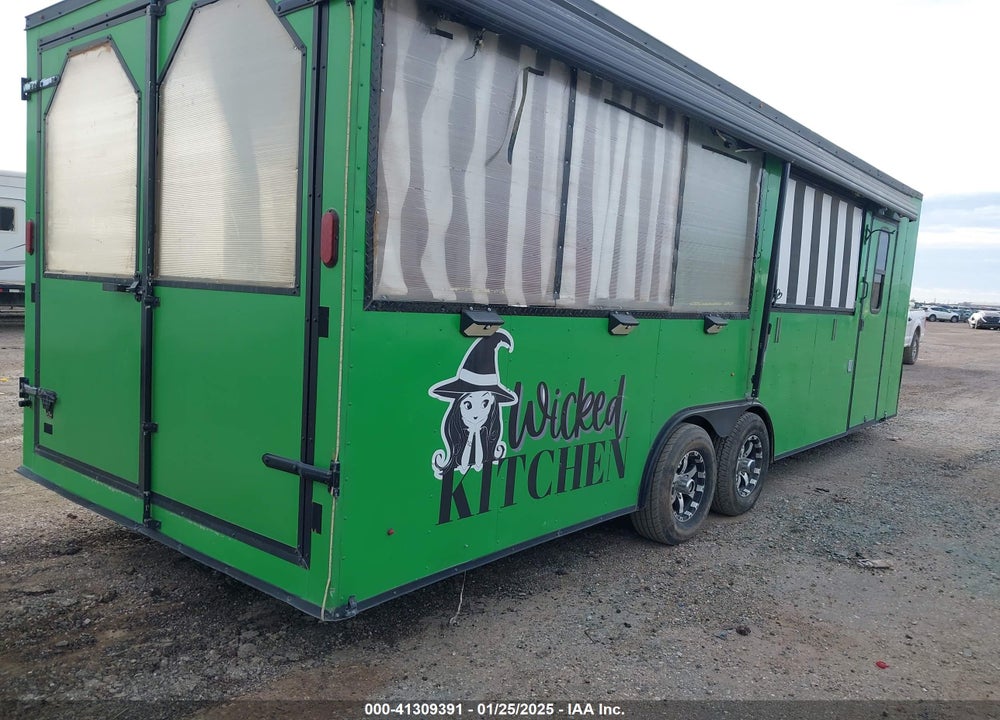 2018 SALVATION TRAILERS FOOD TRAILER VIN: 7GG1E2425JW002043