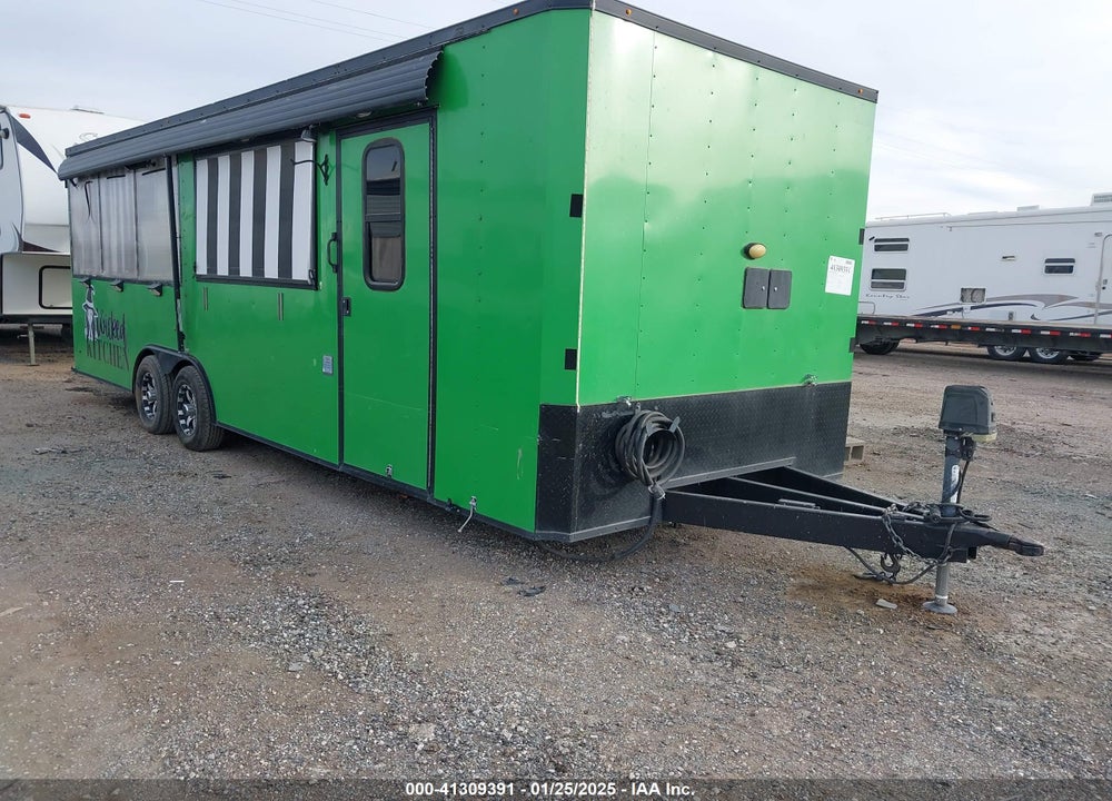 2018 SALVATION TRAILERS FOOD TRAILER VIN: 7GG1E2425JW002043