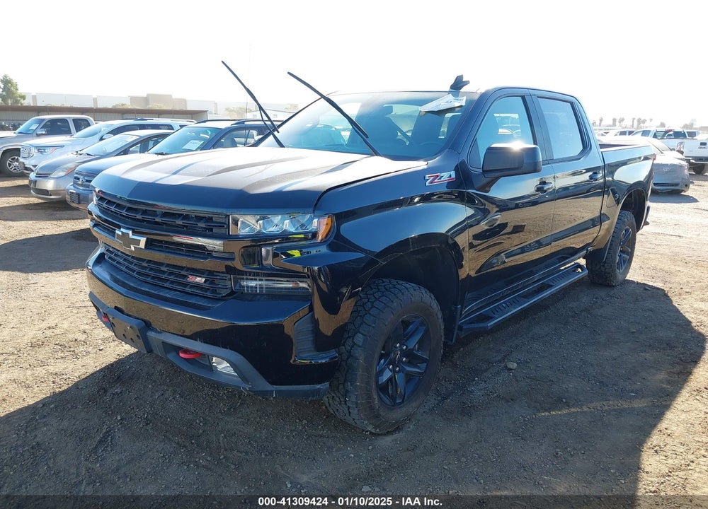 2020 CHEVROLET SILVERADO 1500 4WD SHORT BED LT TRAIL BOSS VIN: 3GCPYFEDXLG226259