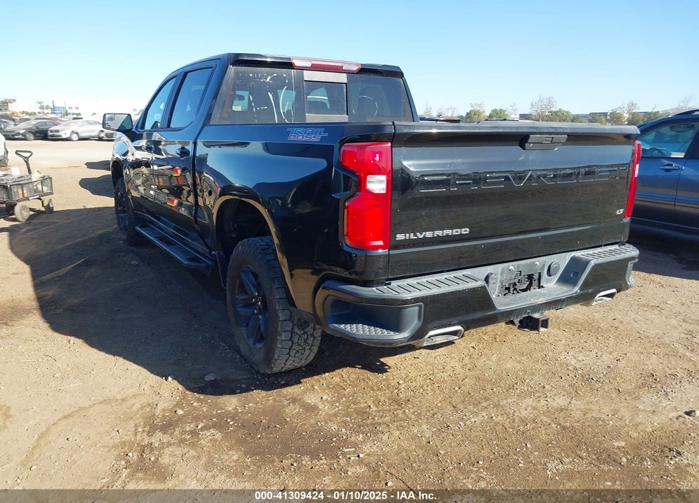 2020 CHEVROLET SILVERADO 1500 4WD SHORT BED LT TRAIL BOSS VIN: 3GCPYFEDXLG226259