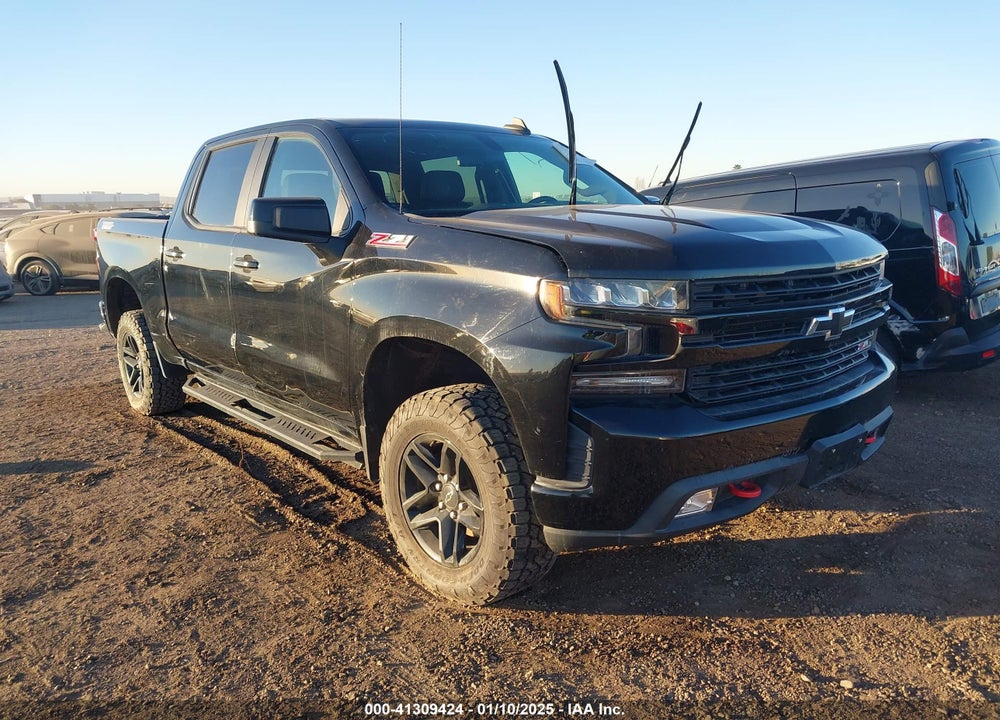 2020 CHEVROLET SILVERADO 1500 4WD SHORT BED LT TRAIL BOSS VIN: 3GCPYFEDXLG226259
