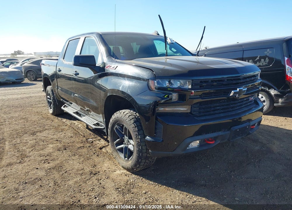 2020 CHEVROLET SILVERADO 1500 4WD SHORT BED LT TRAIL BOSS VIN: 3GCPYFEDXLG226259