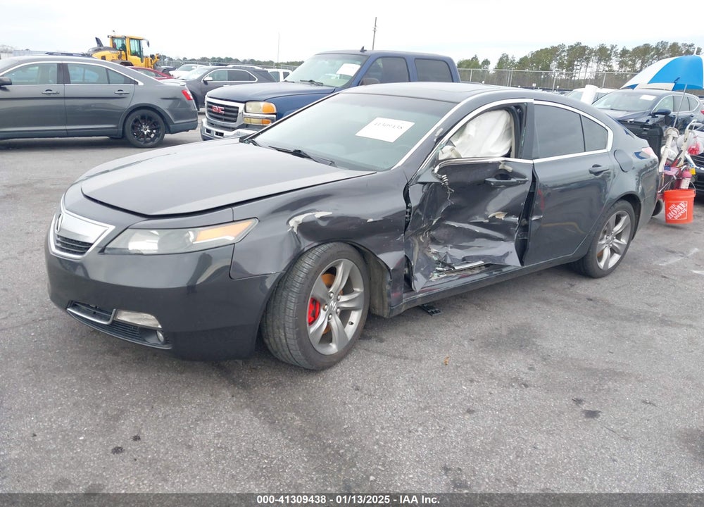 2012 ACURA TL VIN: 19UUA8F77CA001499