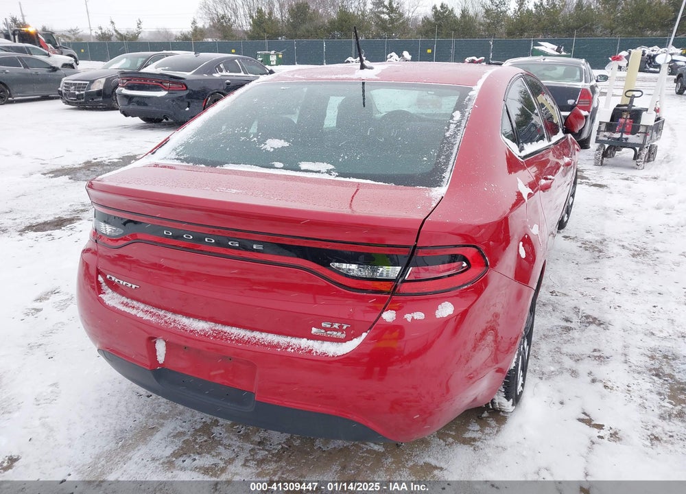 2014 DODGE DART VIN: 1C3CDFBB1ED845303