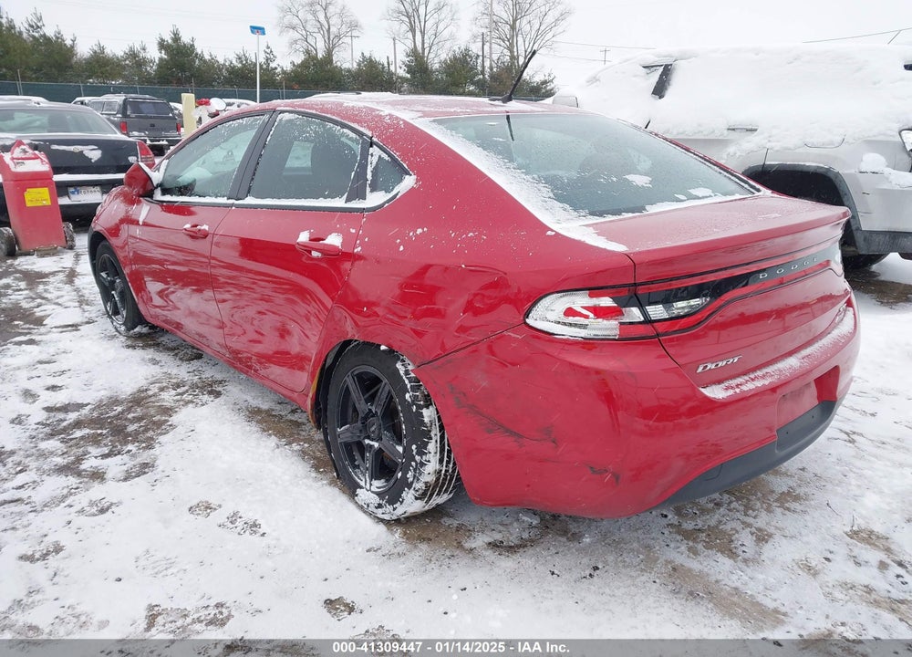 2014 DODGE DART VIN: 1C3CDFBB1ED845303