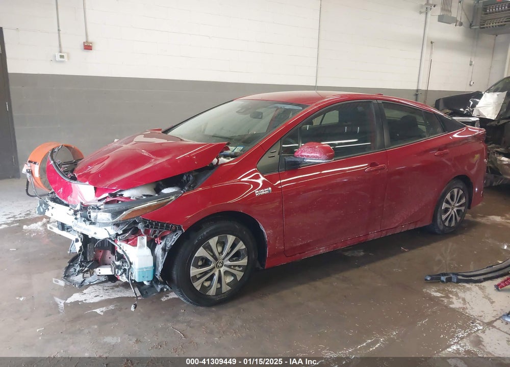 2021 TOYOTA PRIUS PRIME VIN: JTDKAMFP8M3193407