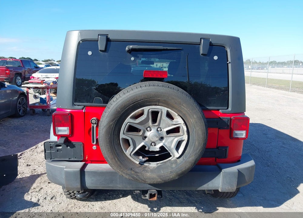 2016 JEEP WRANGLER UNLIMITED VIN: 1C4BJWFG7GL110677