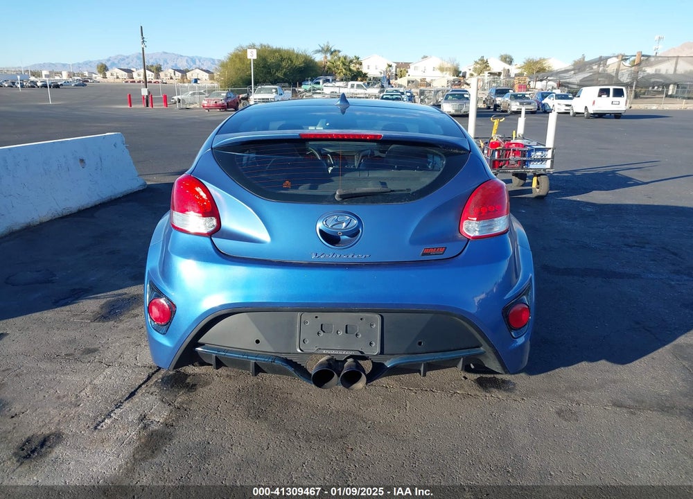 2016 HYUNDAI VELOSTER VIN: KMHTC6AE6GU262444