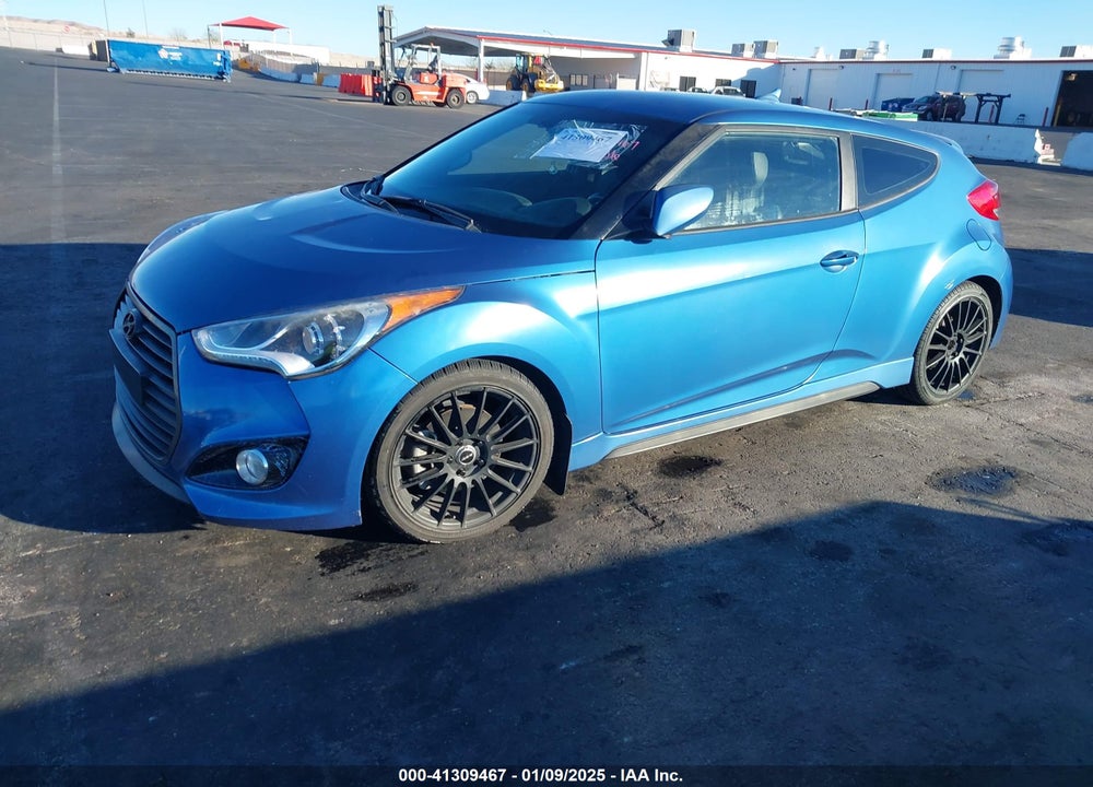 2016 HYUNDAI VELOSTER VIN: KMHTC6AE6GU262444