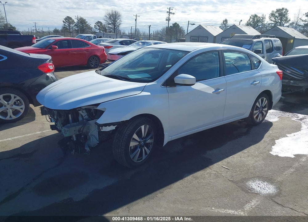2019 NISSAN SENTRA SV VIN: 3N1AB7AP4KY331727
