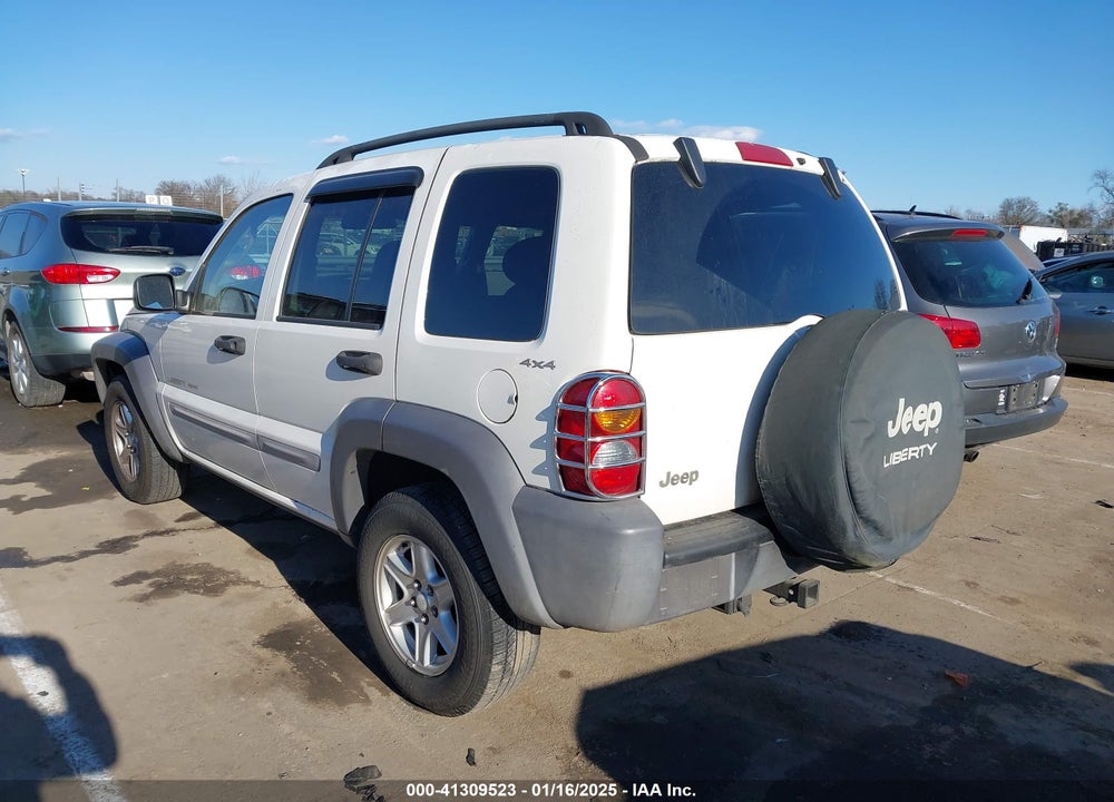 2002 JEEP LIBERTY SPORT VIN: 1J4GL48K72W262899