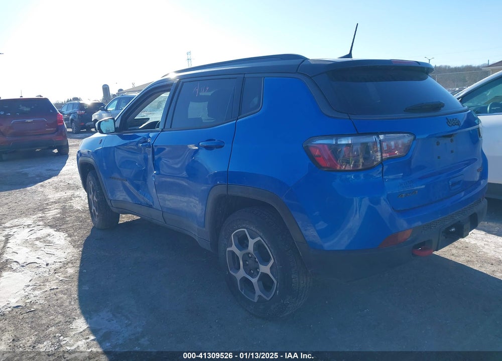 2022 JEEP COMPASS VIN: 3C4NJDDB7NT127876