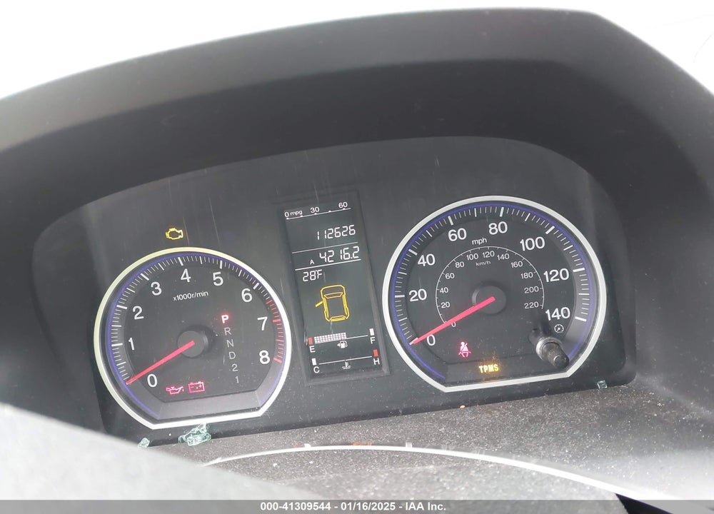 2008 HONDA CR-V VIN: 5J6RE48748L050728